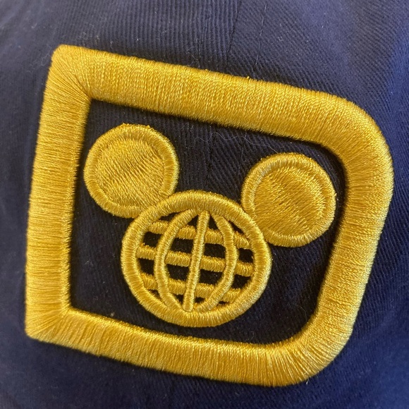 Disney Parks Vintage 1928 Collection Gold Mickey Embroidered Adult Baseball Cap - Picture 7 of 7